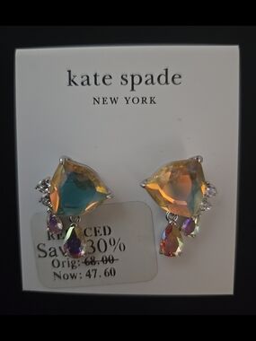 Kate Spade New York Shine Me Up Dangle Stud Earrings